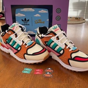 Mens adidas ZX 10000 Simpsons x adidas